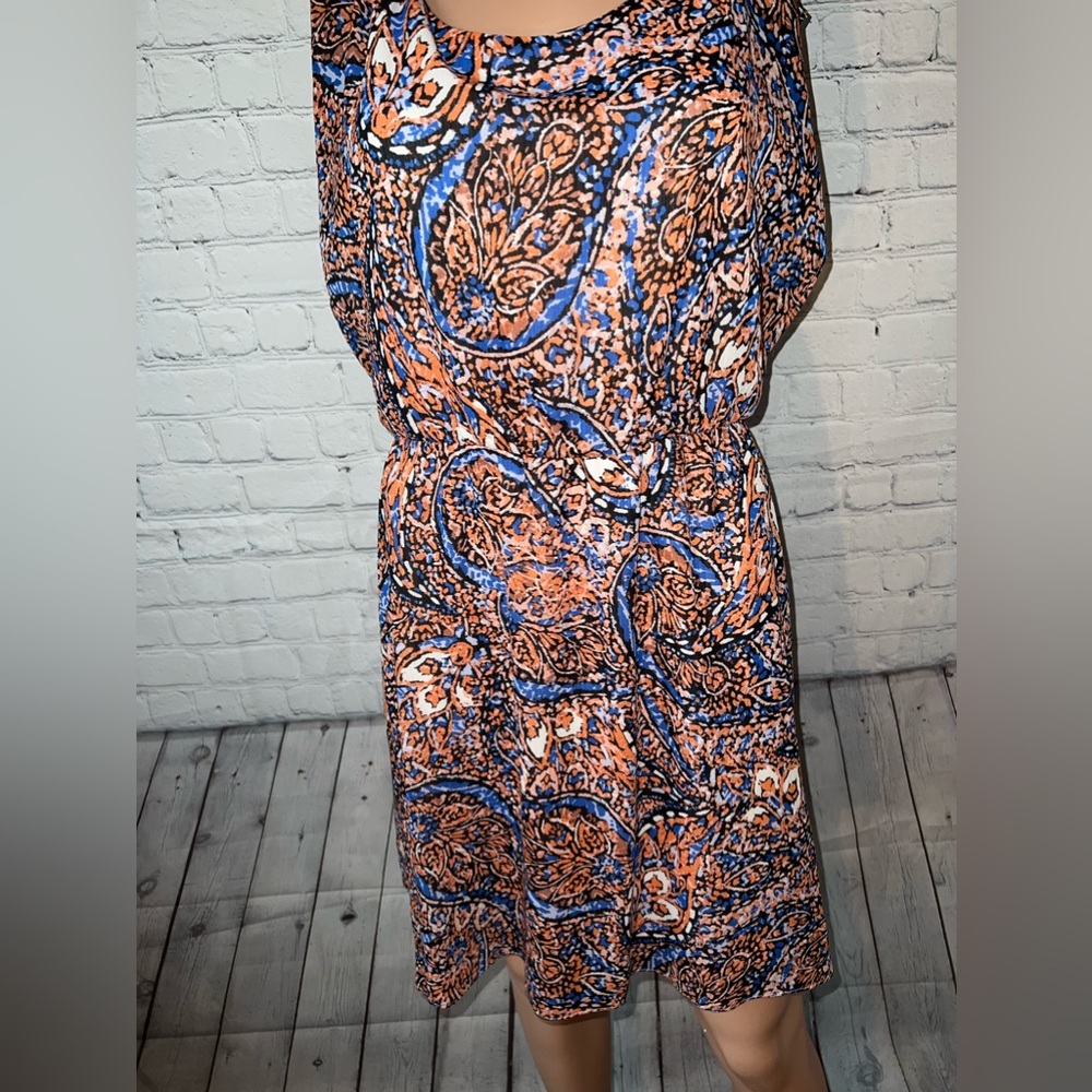 outback red orange and blue dress size S - Picture 3 of 10